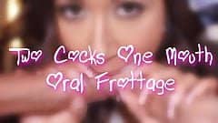Two Cocks One Mouth – Oral Frottage (PMV) Double Barrel Comp